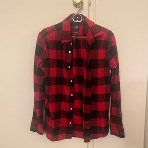 NWOT Red and black flannel